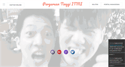 Desktop Screenshot of itmi.ac.id